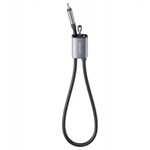 Кабель USB-C — USB-C usams U97 60W 30 см с ремешком для руки