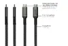 USB-C to USB-C cable DIGITUS Alcasa 2240-CCT005A Photo 3