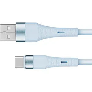 USB-A — USB-C kabelis Kruger & Matz KM1268-1BL, 1 m, zils