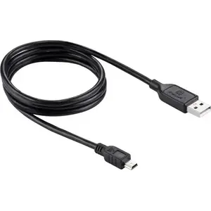 USB-A to miniUSB Cable Puluz SB4137 1 m — Black