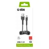 SBS Mobile Type-C spiral data cable 0.5 m Photo 3