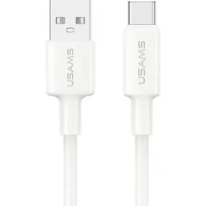 USB vads usams U90 USB-A — USB-C 1 m 3A balts