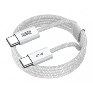USB-C to USB-C Cable TECHLY NL4442 — 2 m, white, USB data cable