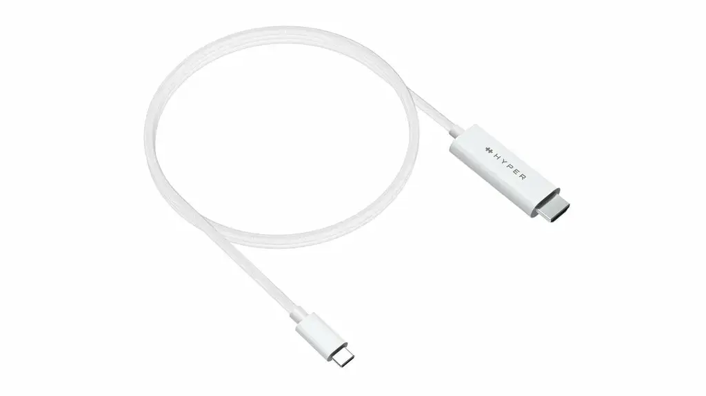 HyperDrive HD6007WHGL USB-C — HDMI кабель 4K60Hz Photo 2