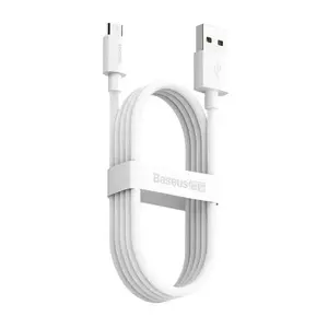 USB A to Micro‑USB B cable Baseus TZCAMZJ-02 1.5 m White
