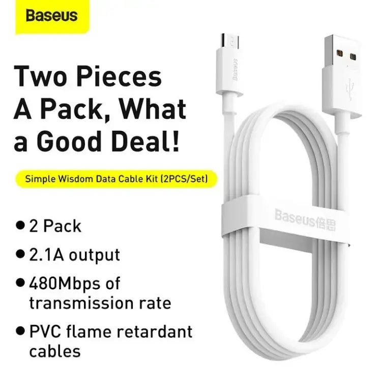 Baseus TZCAMZJ-02 USB A to Micro‑USB B 1.5 m Photo 3