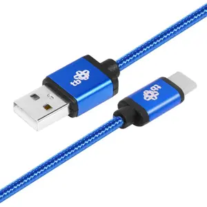 USB-A uz USB-C datu kabelis TB Print AKTBXKUCSBA150N 1,5 m — zils