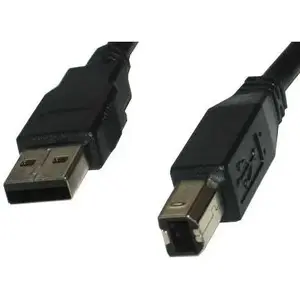 USB-A to Micro-B Cabletech cable, 3 m, black – Cabletech KPO2784-3