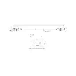 USB A–A кабель ART KABUSB2 3 м Photo 2