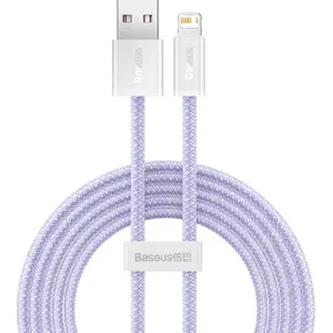 USB-A to Lightning cable Baseus BSU3001PRP 2 m, purple