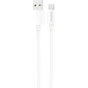 USB-A to microUSB Cable Dudao 1 m White — Data and Charging Cable