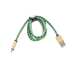 USB A to Lightning cable PLATINET PUCLCIP1G, 1 m, 2.4 A, green