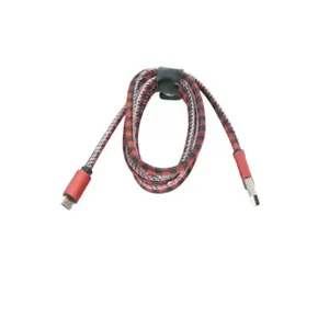 USB-A to Lightning cable PLATINET PUCLCIP1R, 1 m, 2.4 A, red
