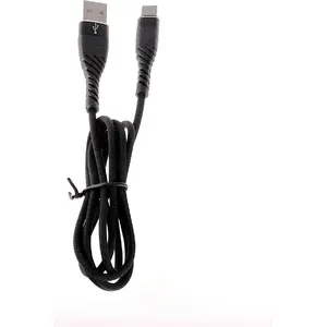 USB-A to USB-C cable LIBOX LB0153 1 m, black