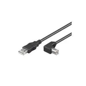 Кабель USB A–B GOOBAY 5 м USB 2.0, штекер–штекер, 0.48 Гбит/с, чёрный