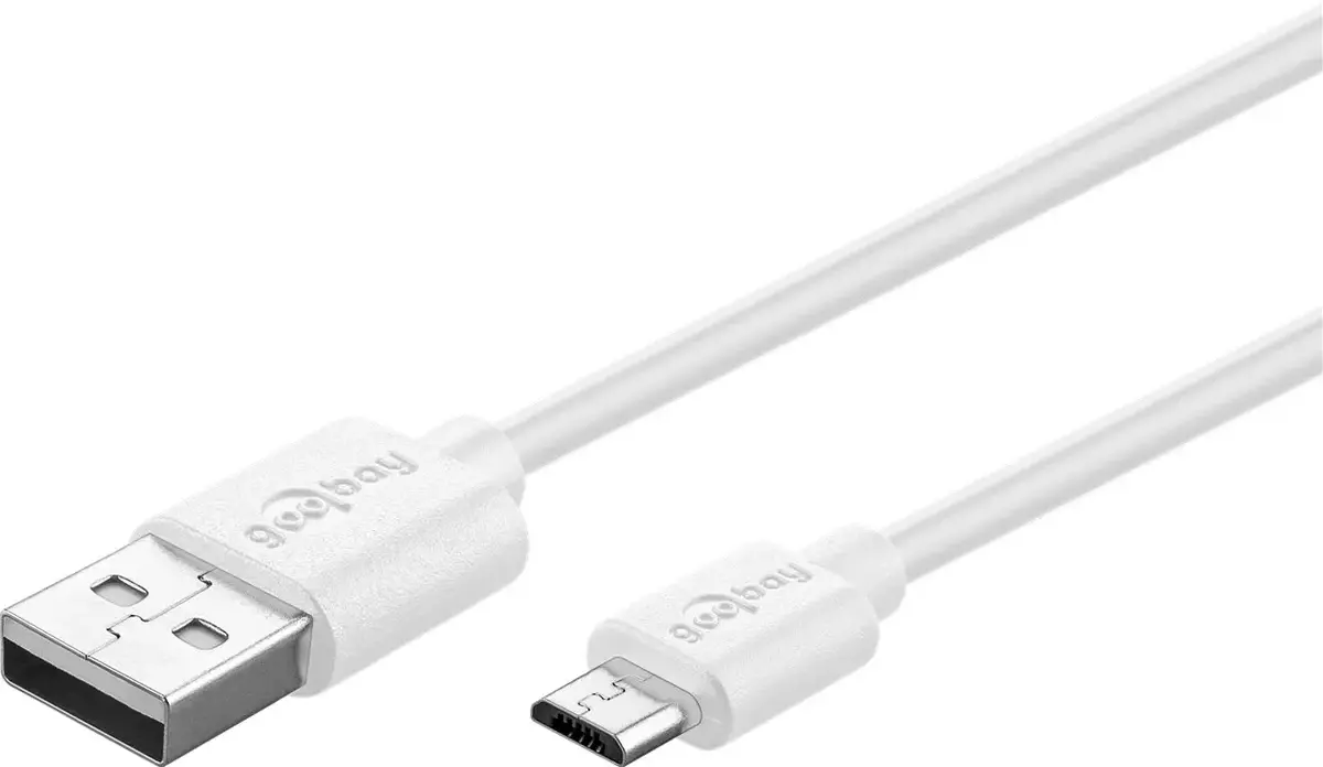 USB 2.0 kabelis Goobay 77527 — USB A uz Micro‑USB B Photo 4
