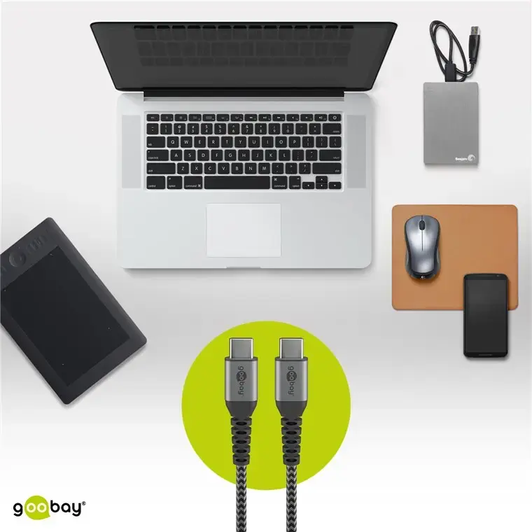 Goobay 49303 кабель USB C—USB C 2 м Photo 5