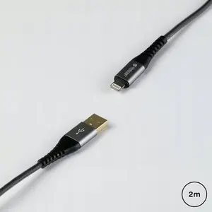 USB-A to Lightning Cable MyScreenProtector MKL120CM 1.2 m Black
