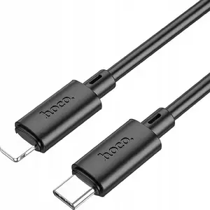 USB-C to USB-C cable HOCO HOCOACC8 1 m Black