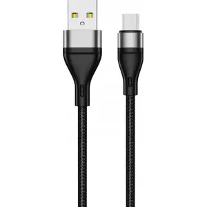 USB-A to microUSB cable Jellico 1 m Black