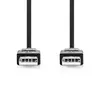 Nedis USB A–A cable CCGL60000BK10 Photo 2