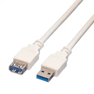 Кабель USB A—USB A Triton S3011 — USB 3.2 Gen 1 (3.1 Gen 1), 0,8 м, белый