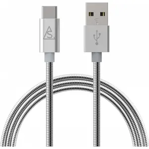 USB-A to USB-C cable BlueLounge 1 m silver (613362)