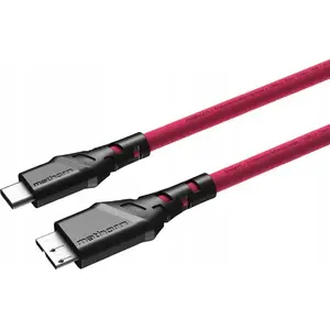 USB data cable EATON MTC-530M — USB-C to microUSB, 5 m, pink