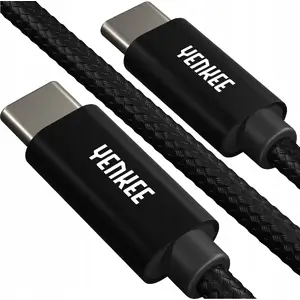 USB-C to USB-C cable YENKEE 2 m — model 35055947, black