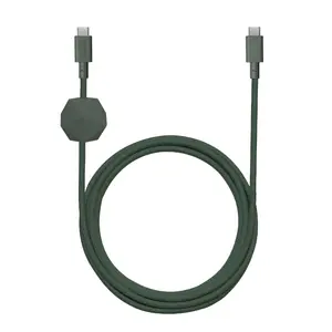 USB-C uz USB-C kabelis Native Union Anchor — 1,8 m, zaļš