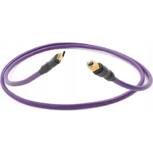 Кабель USB Melodika MELO-MDUCB07 — USB-C на USB-B, 0,75 м, фиолетовый