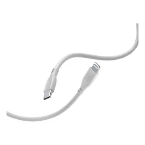 USB-C to Lightning cable Cellularline Soft 1.2 m MFi, grey