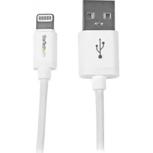 USB-A to Lightning Cable StarTech 1 m White (JAB-1813074)