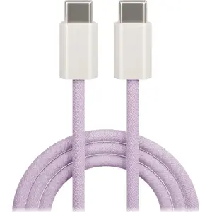 Кабель USB-C — USB-C TelForceOne Maxlife MXUC-06 1,0 м 20W фиолетовый нейлон