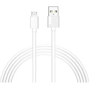 USB kabelis T-Phox USB-A — microUSB 1,2 m balts AKC007222