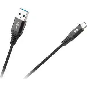 USB-A to microUSB cable Rebel Comp RB-6000-050-B 0.5 m, black