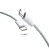 Dudao L6C USB-C uz USB-C kabelis 2 m 60W Photo 8
