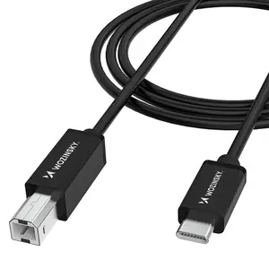 Wozinsky WKDDY2S USB Cable USB-C to USB-B 2 m Black 480 Gbit/s Gold-plated contacts