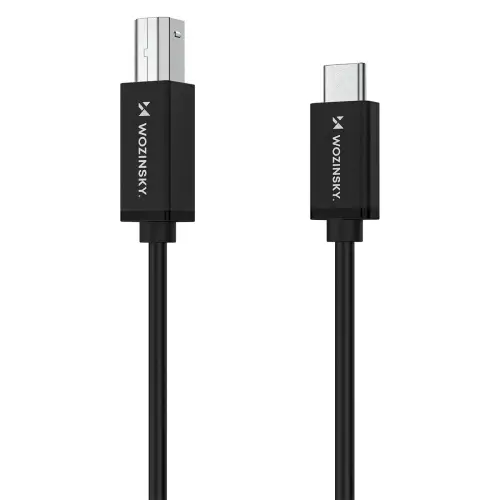 Кабель USB Wozinsky WKDDY2S USB-C на USB-B 2м Photo 4