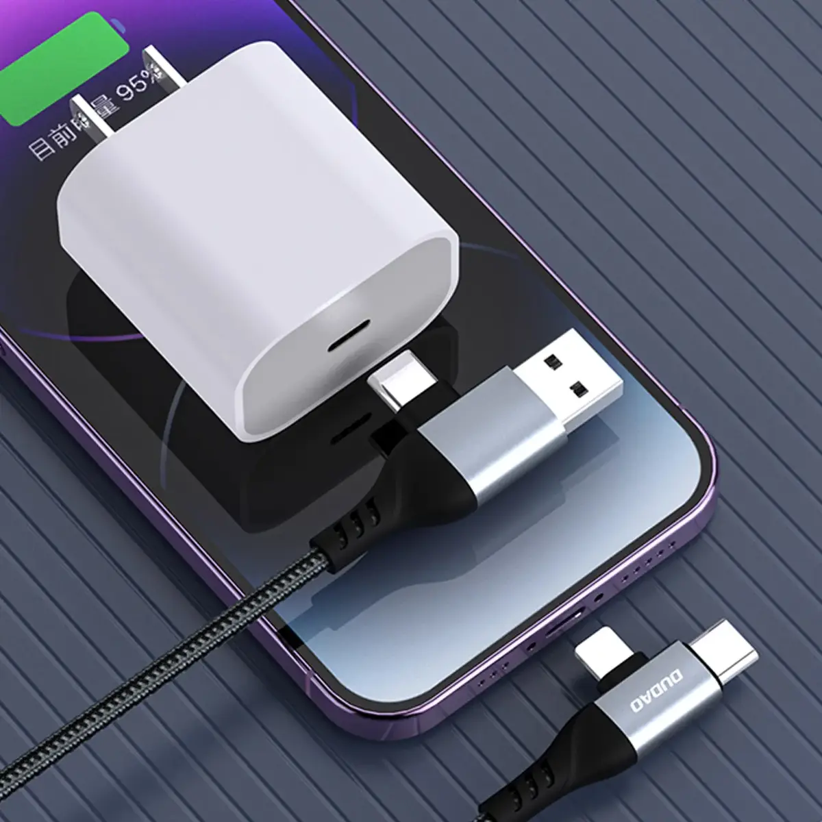 Dudao L20PRO 4-in-1 charging cable 1 m Photo 4