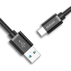 USB cable Dudao USB-A to USB-C 1 m Black