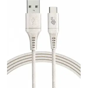 USB-A uz USB-C datu kabelis TB Print AKTBXKUC3A10EKO 1 m, bēšs