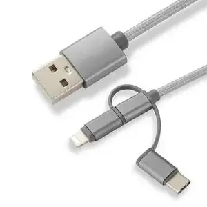 USB datu kabelis CoreParts MOBX-ACC-003 — Micro-USB A uz Micro-USB B, 1 m, pelēks