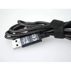 USB 2.0 multi‑connector cable Smrter Hydra ULTRA 1.2 m — USB-A/USB-C to USB-C/Micro USB-A/Lightning, Black