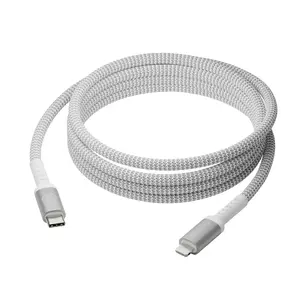 USB-C to Lightning cable d bramante re-charge Pro BRD Cable 2.5 m White