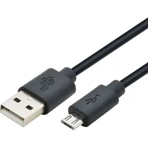 USB-A uz microUSB kabelis TB Print AKTBXKU2PBAW18B 1.8 m Melns