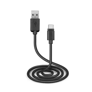 Data cable and Type-C charger SBS Mobile, USB A to USB C, USB 2.0, 3 m, black