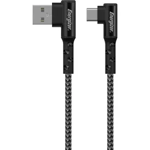 USB-A to USB-C cable Energizer C710CKBK 2 m black, data and charging cable
