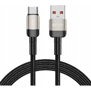USB-C to USB-C cable Tech-Protect 2 m — black, reversible connector, data and charging