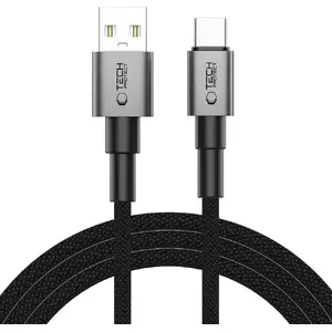 USB-A to USB-C cable Tech-Protect 2 m — USB data cable, gray